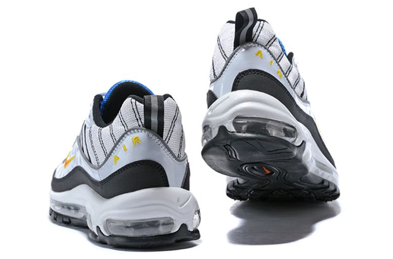 Nike Air Max 98 White Black Blue 43 step man