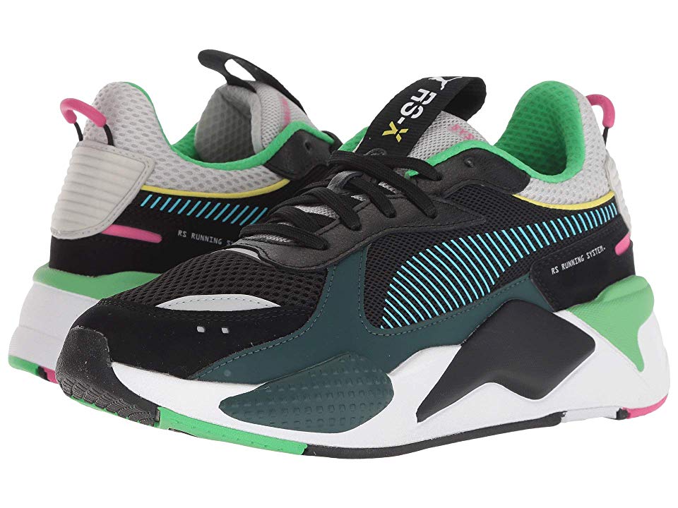 Puma RS X Black Green Blue